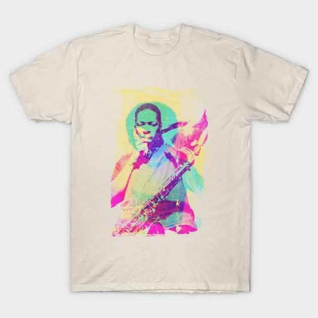 John Coltrane T-Shirt by HAPPY TRIP PRESS